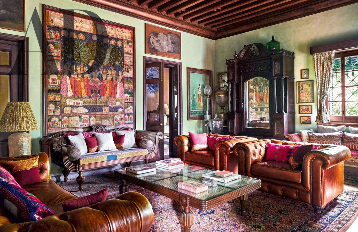 Sabyasachi Mukherjee’s Mansion, Calcutta, India
