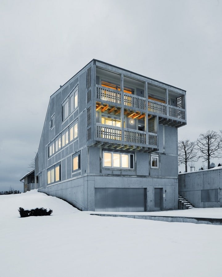 Country House Bärgiswil, 2014 - Sheet1