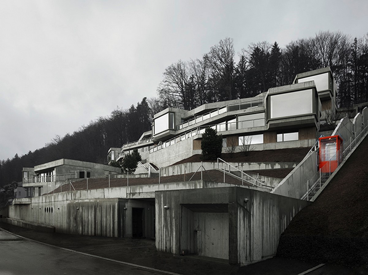 Residential Houses on the Hungerberg Aarau, 2016 - Sheet2