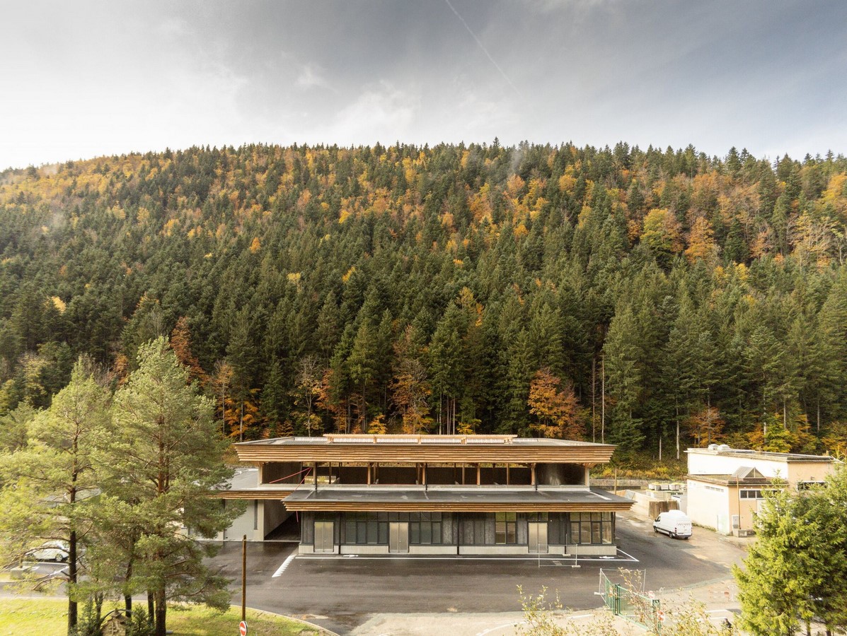 Eco-site with technical infrastructure in Vercors National Park, France designed by Atelier PNG - Sheet2