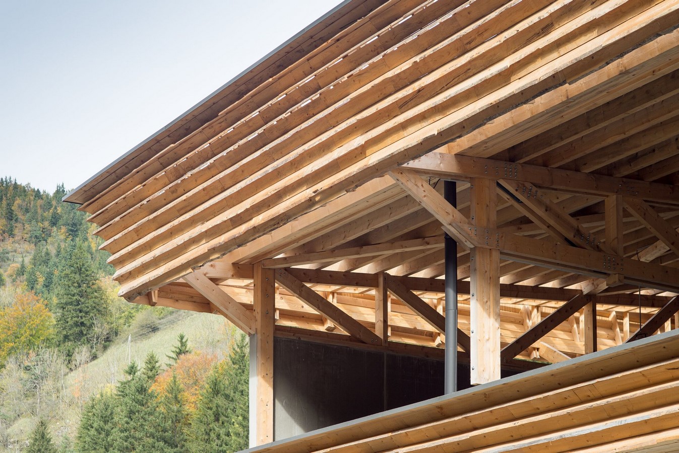 Eco-site with technical infrastructure in Vercors National Park, France designed by Atelier PNG - Sheet7