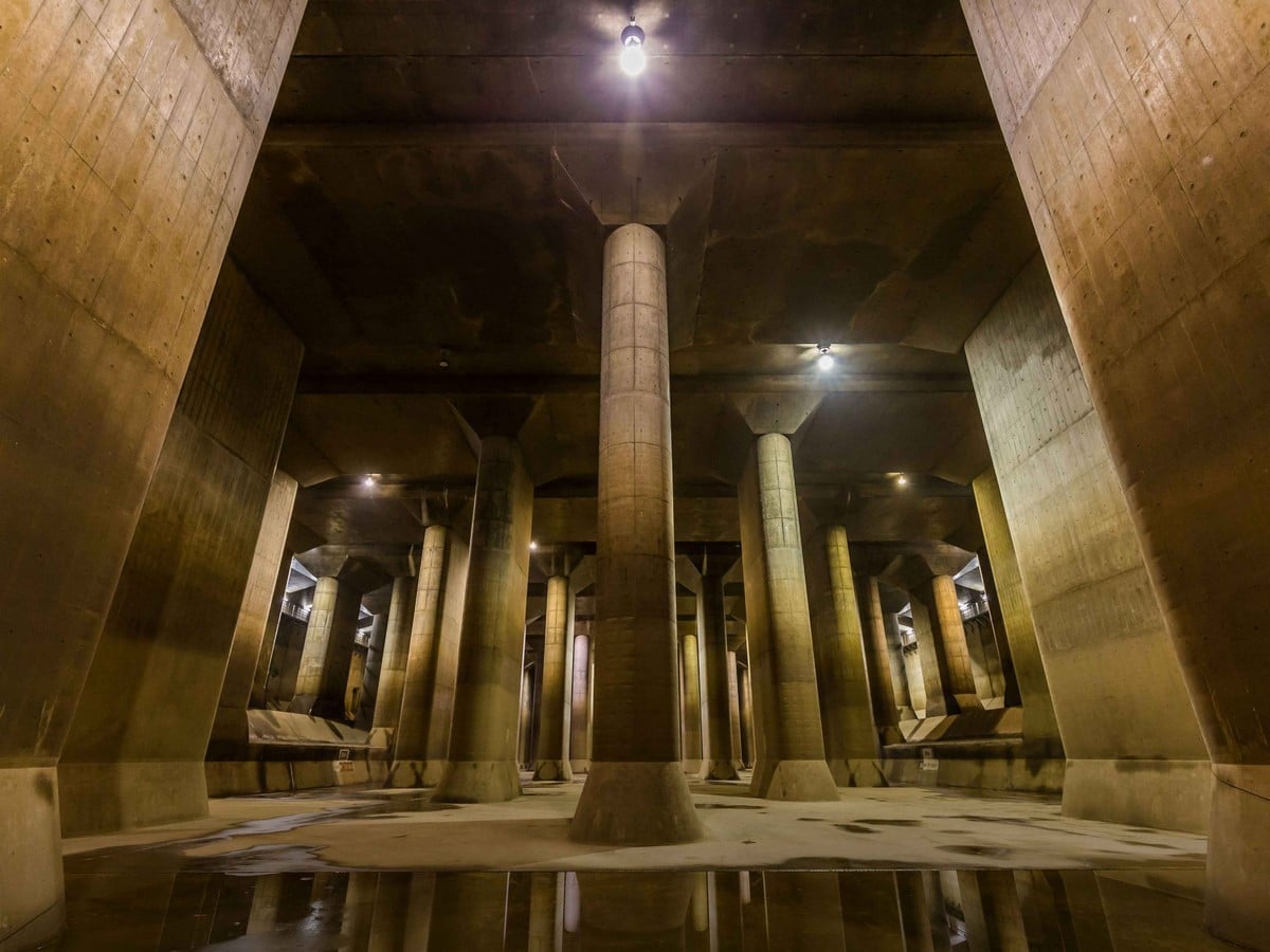Japan:The Underground water reservoirs - Sheet2