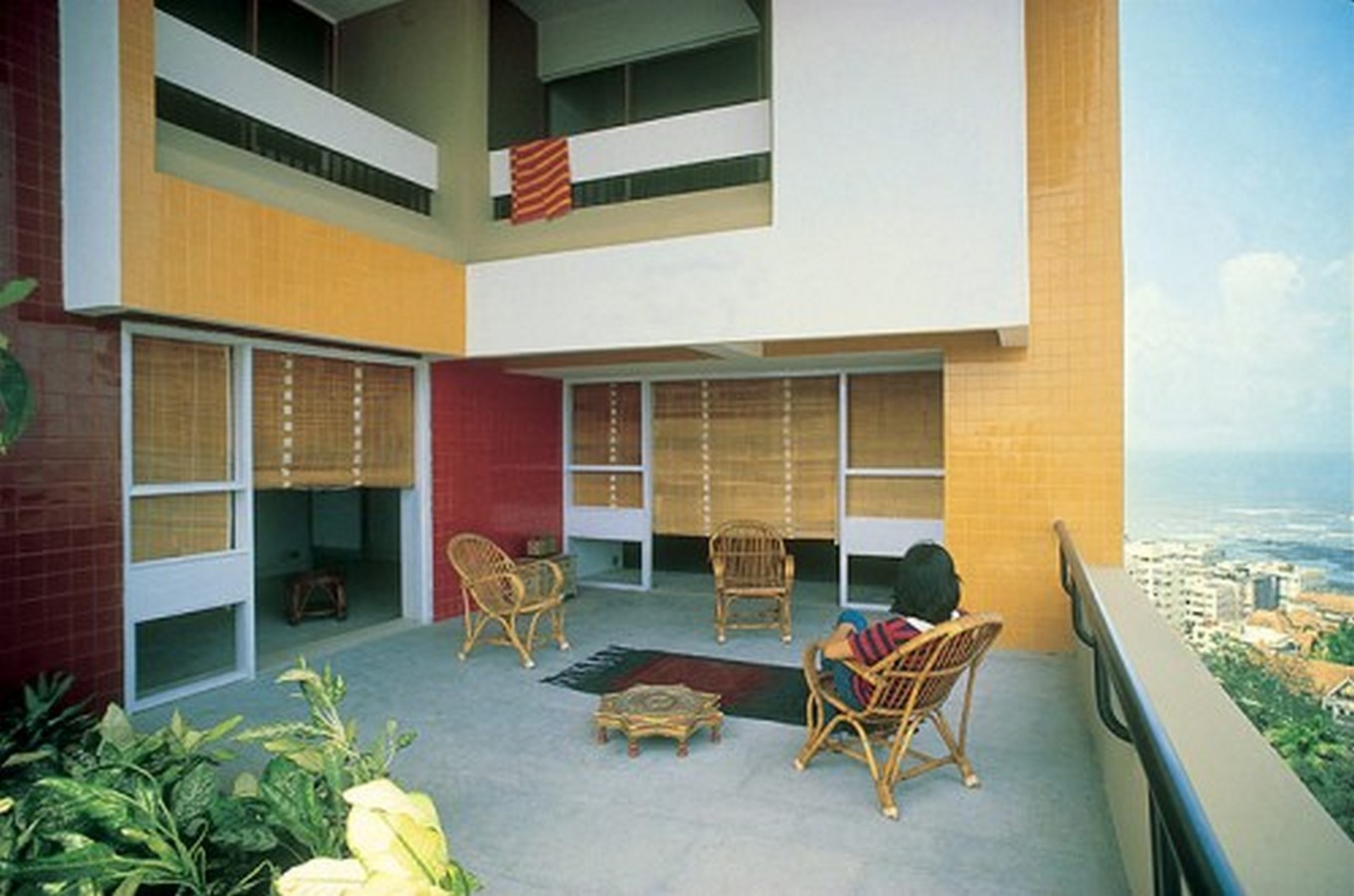Kanchanjunga Apartments by Charles Correa: The Vertical Bungalows - Sheet3