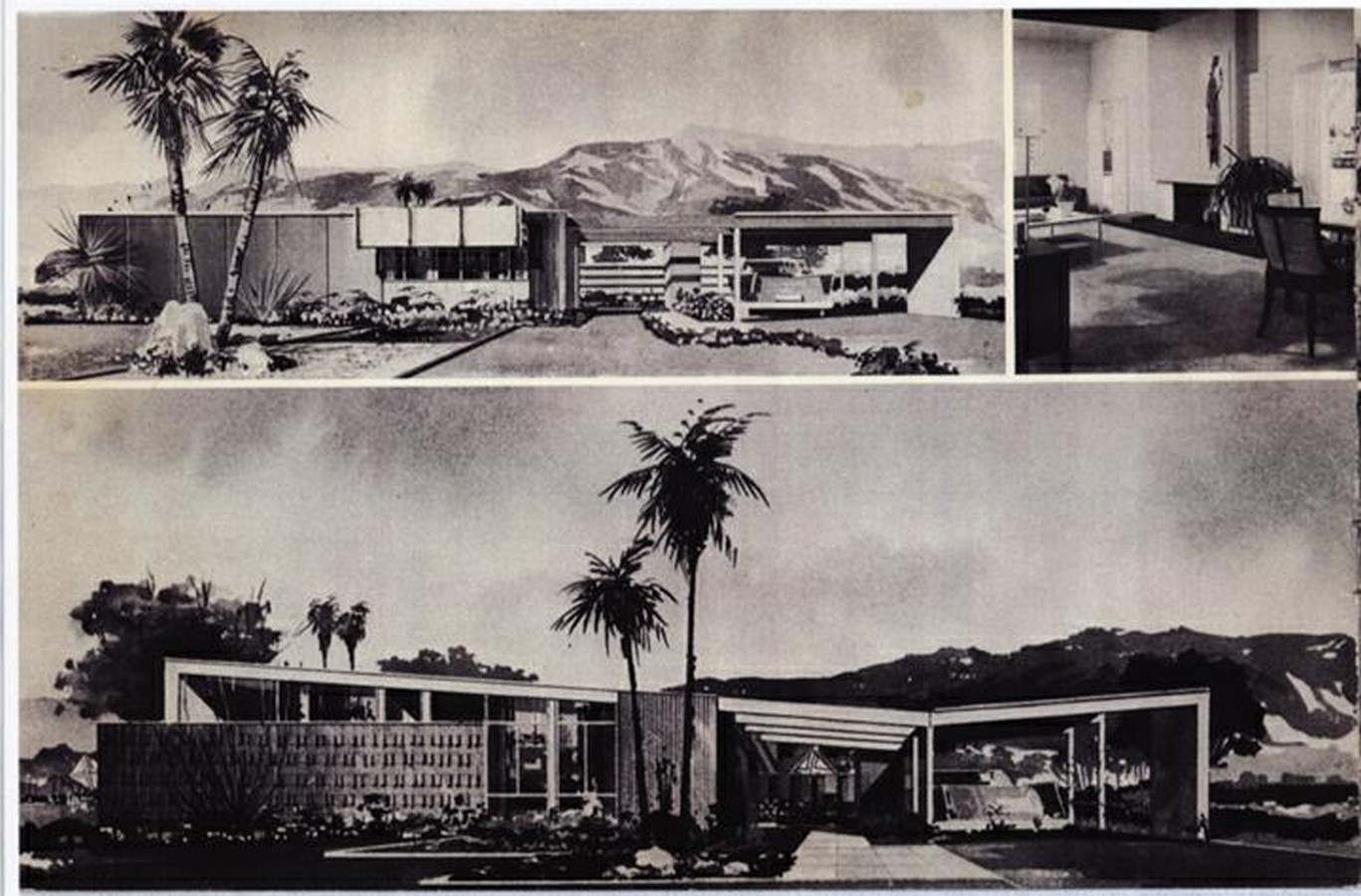 10 Examples of butterfly roofing in the Mid-Century Classic Architecture - Sheet3