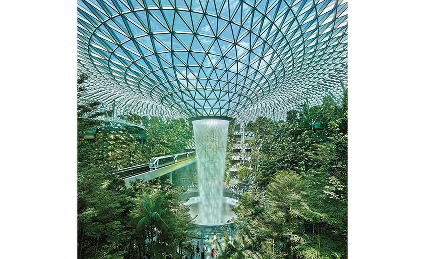 The Jewel, Changi airport, Singapore – source - ©www.architecturalrecord.com