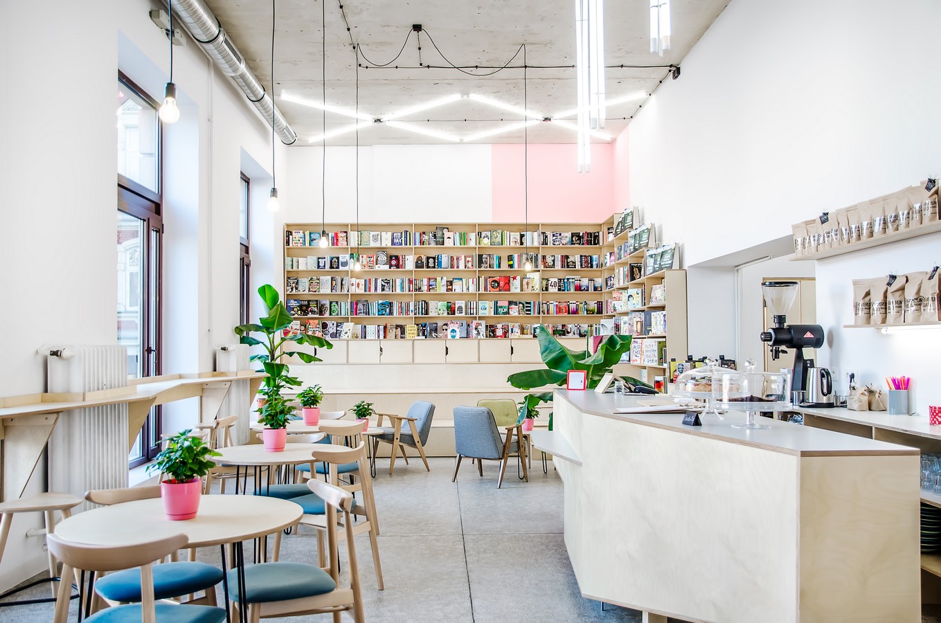 Coffee house and bookshop Kahawa by Atelier Starzak Strebicki - Sheet7