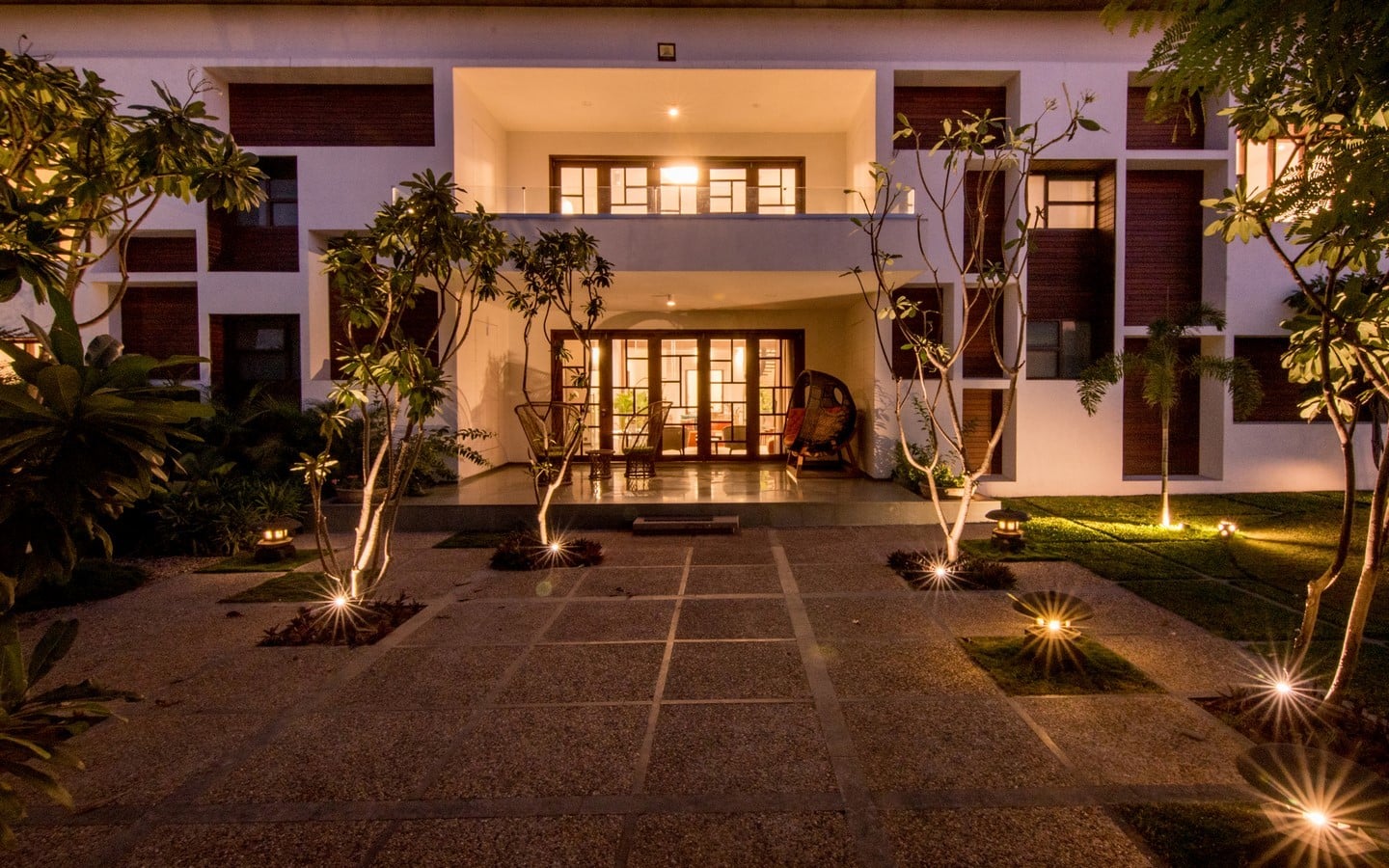 The Courtyard House by Associated Architects Pvt. Ltd - Sheet14