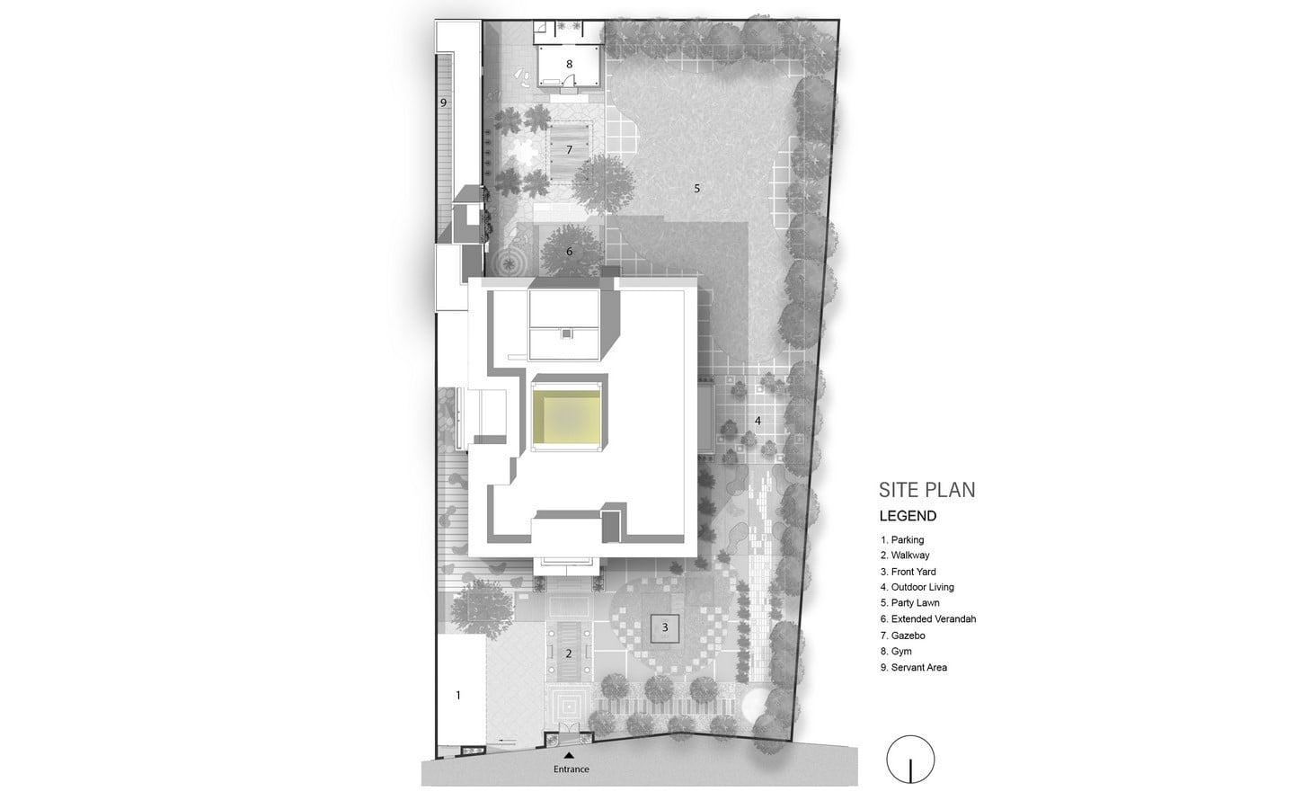 The Courtyard House by Associated Architects Pvt. Ltd - Sheet20