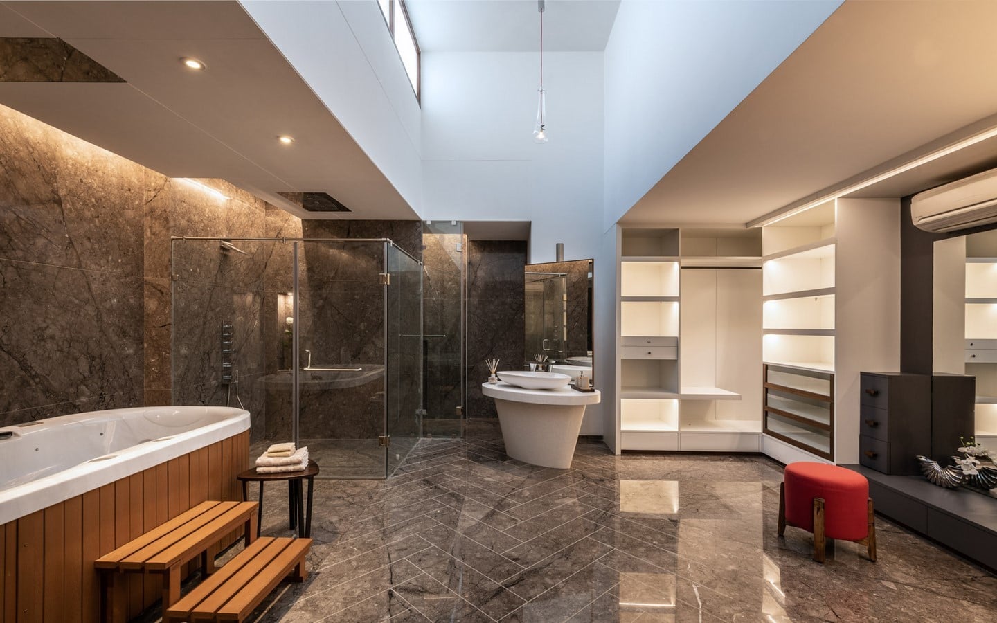 The Courtyard House by Associated Architects Pvt. Ltd - Sheet4