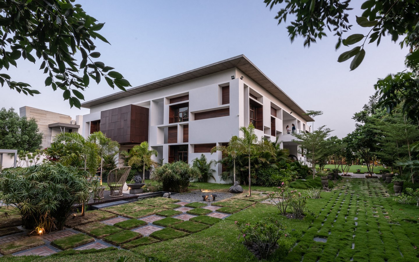 The Courtyard House by Associated Architects Pvt. Ltd - Sheet7