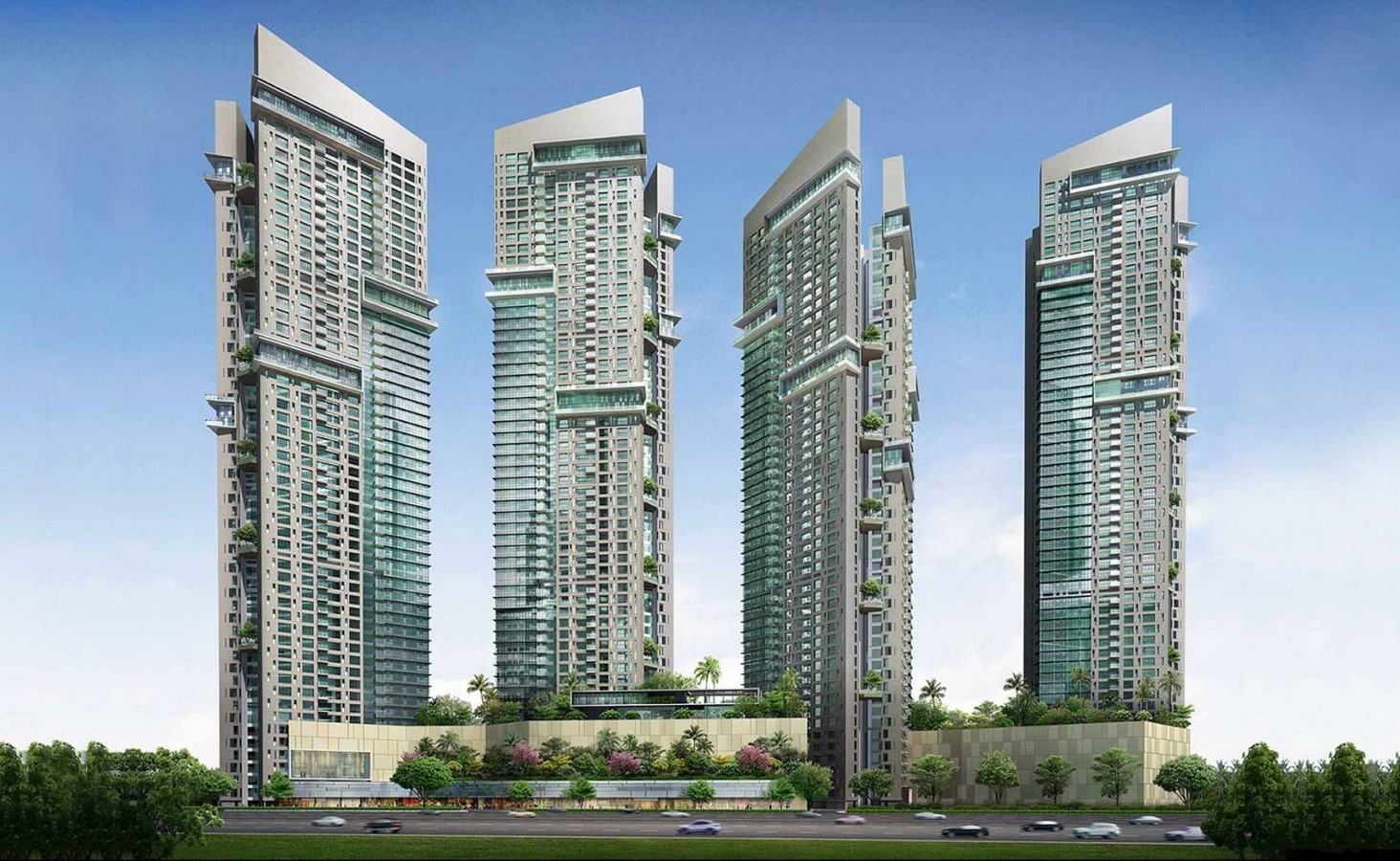 Skyscrapers in India - Auris Serenity Tower - Sheet1