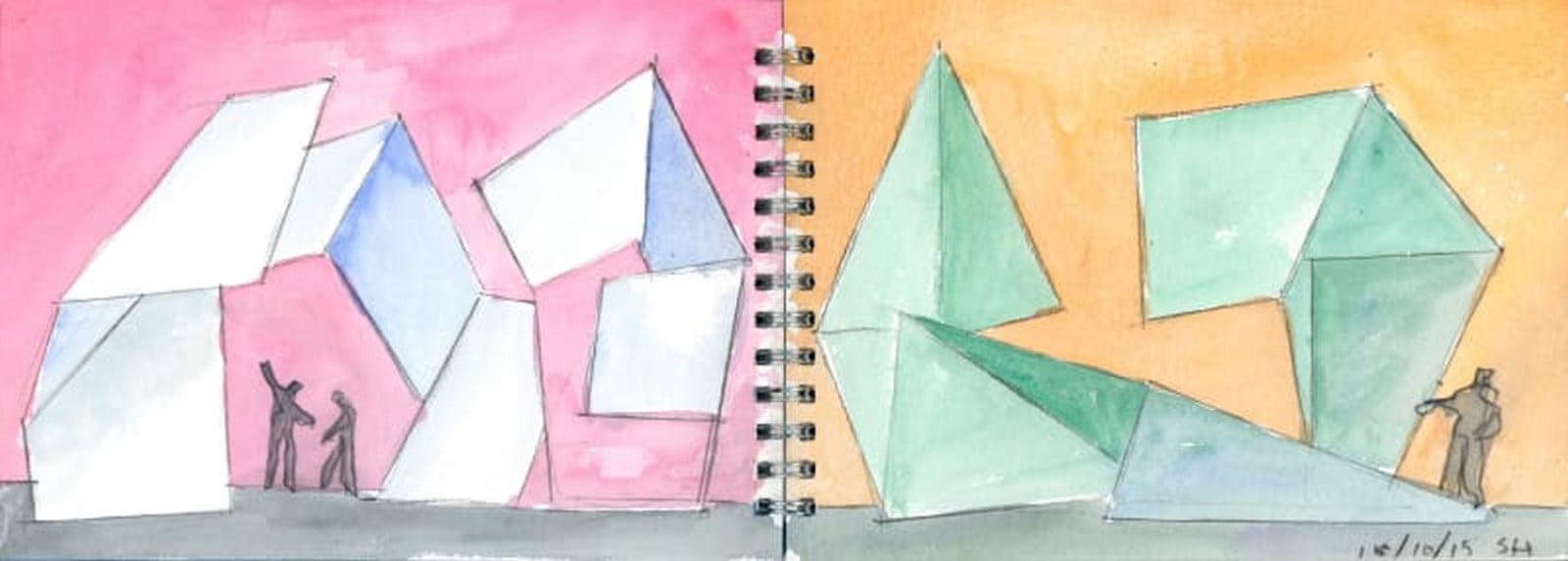 The Similarity between architecture and dance - Sheet 19