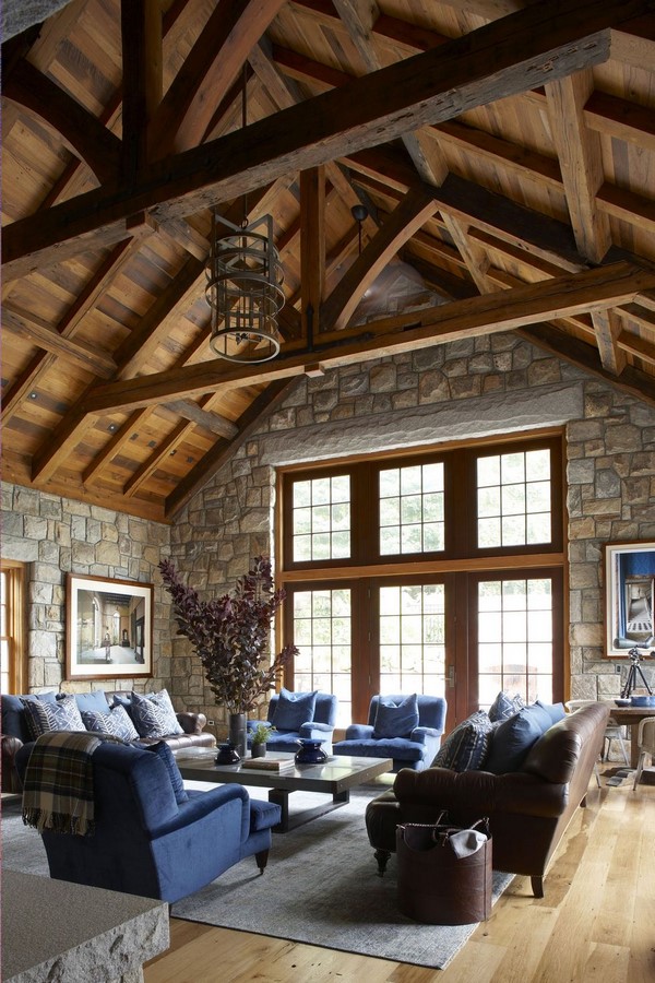 30 Examples of Rustic interiors for living rooms - Sheet1