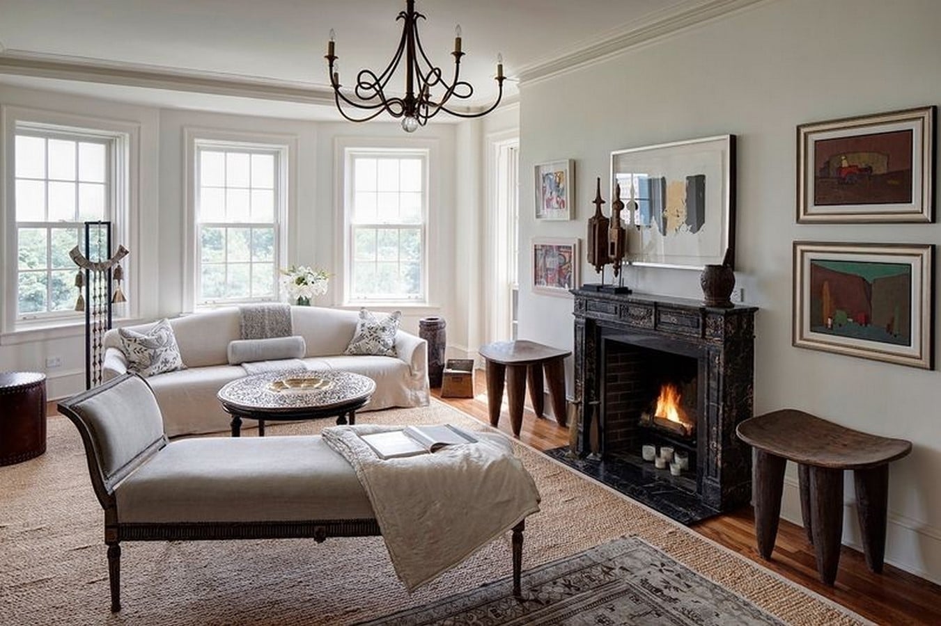 30 Examples of Rustic interiors for living rooms - Sheet11
