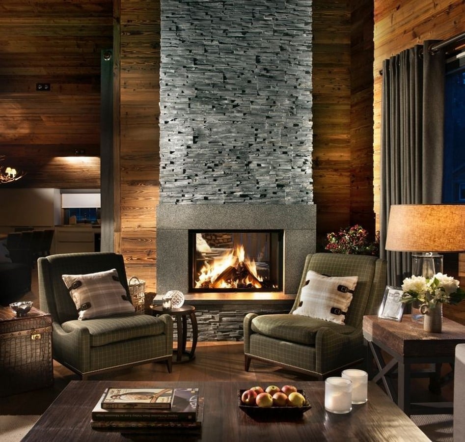 30 Examples of Rustic interiors for living rooms - Sheet12