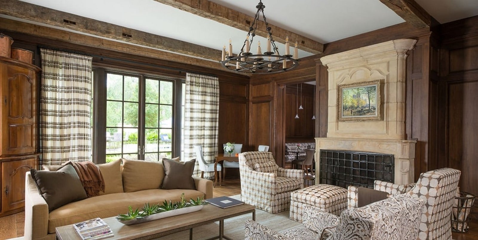 30 Examples of Rustic interiors for living rooms - Sheet7