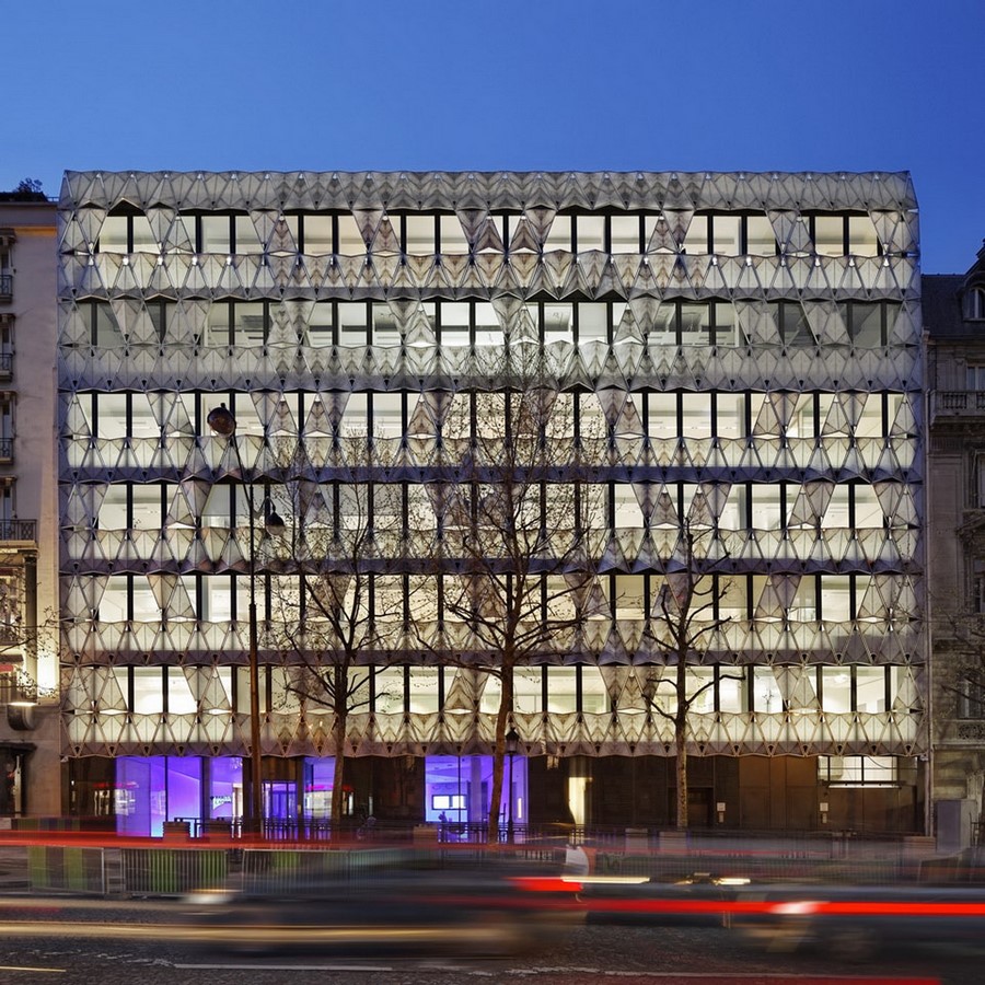 10 Examples where Origami meets Architecture - Sheet2