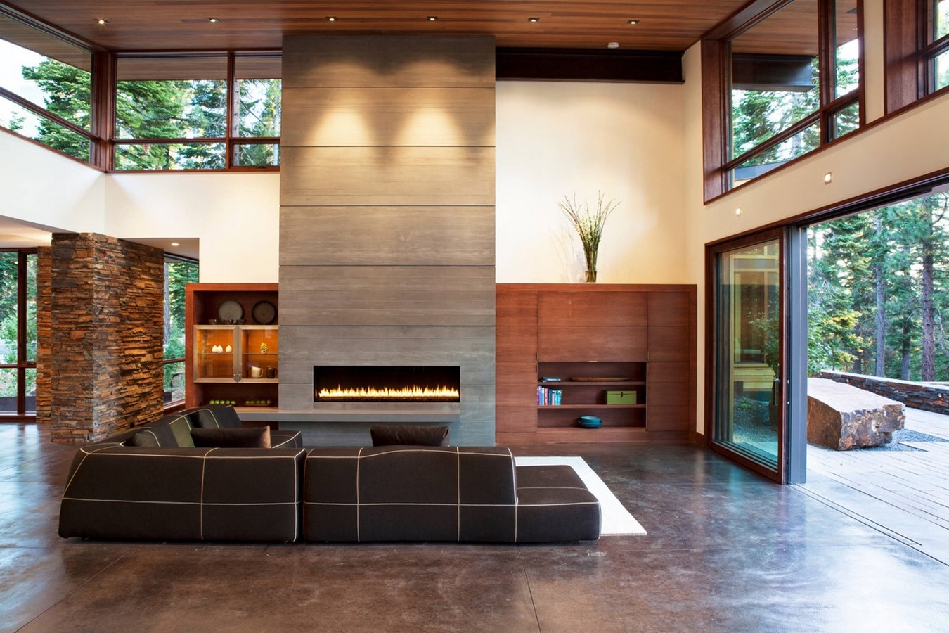 50 Living rooms enhanced by concrete - Sheet1