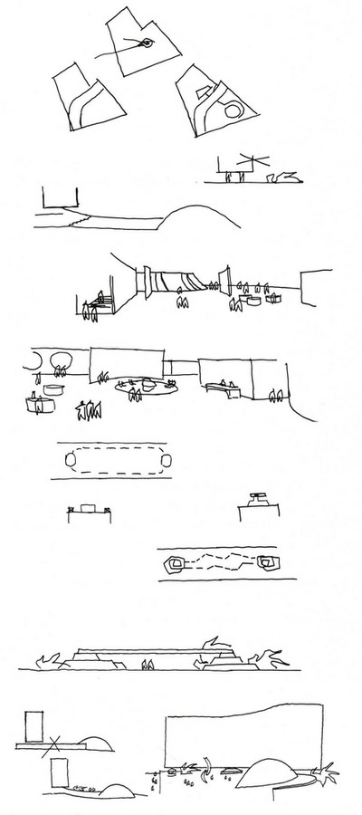 French Communist Party Headquarters by Oscar Niemeyer: Along with the City - Sheet1