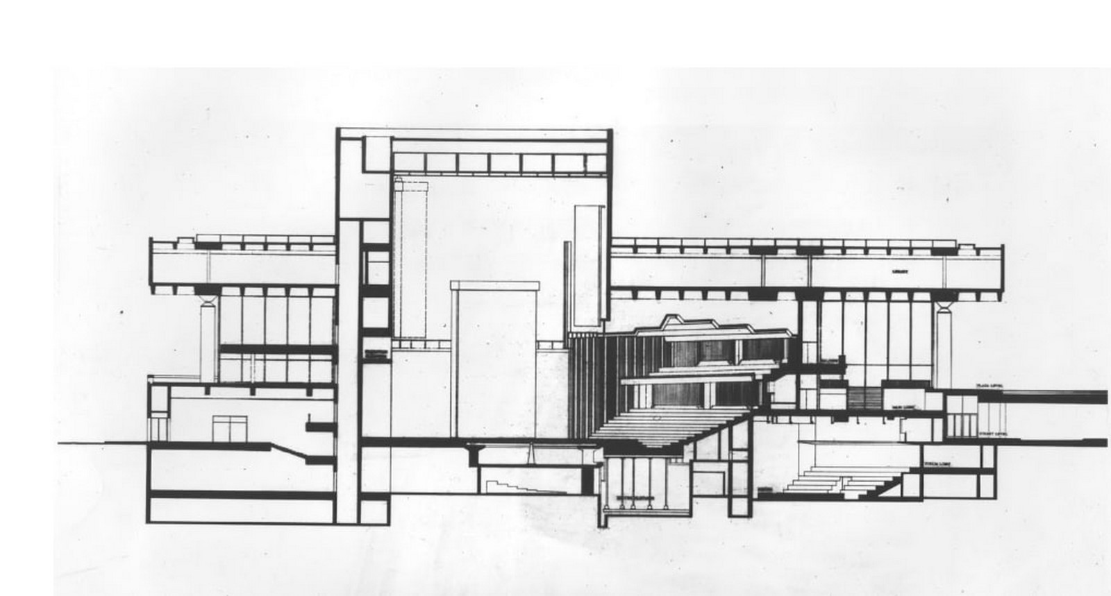 Vivian Beaumont Theater by Eero Saarinen: Within the frames - Sheet3