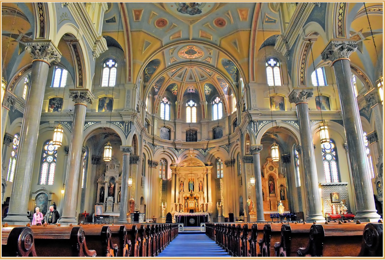 Inside Old St. Mary's Catholic Church_©Steve Brown
