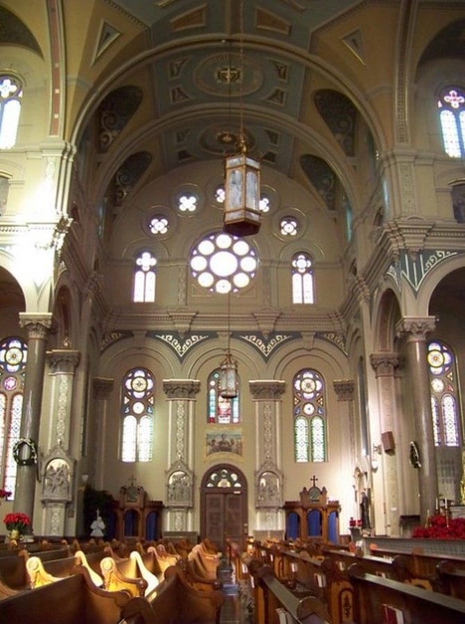 Rose Windows Old St. Mary's Catholic Church_©Mark D. Hellekjaer