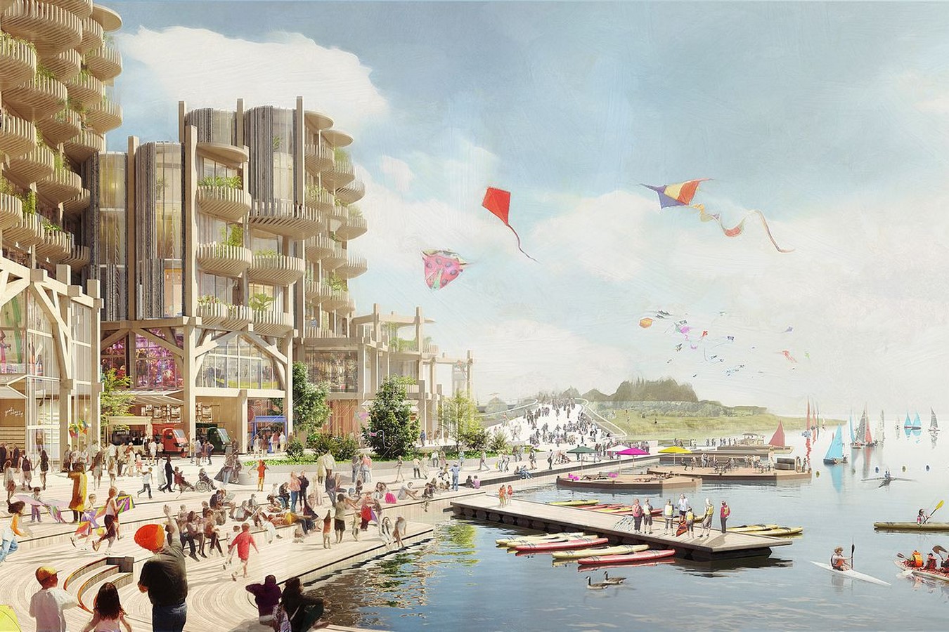 Alphabet's Sidewalk Labs by Snøhetta and Thomas Heatherwick: Mass-timber city - Sheet2