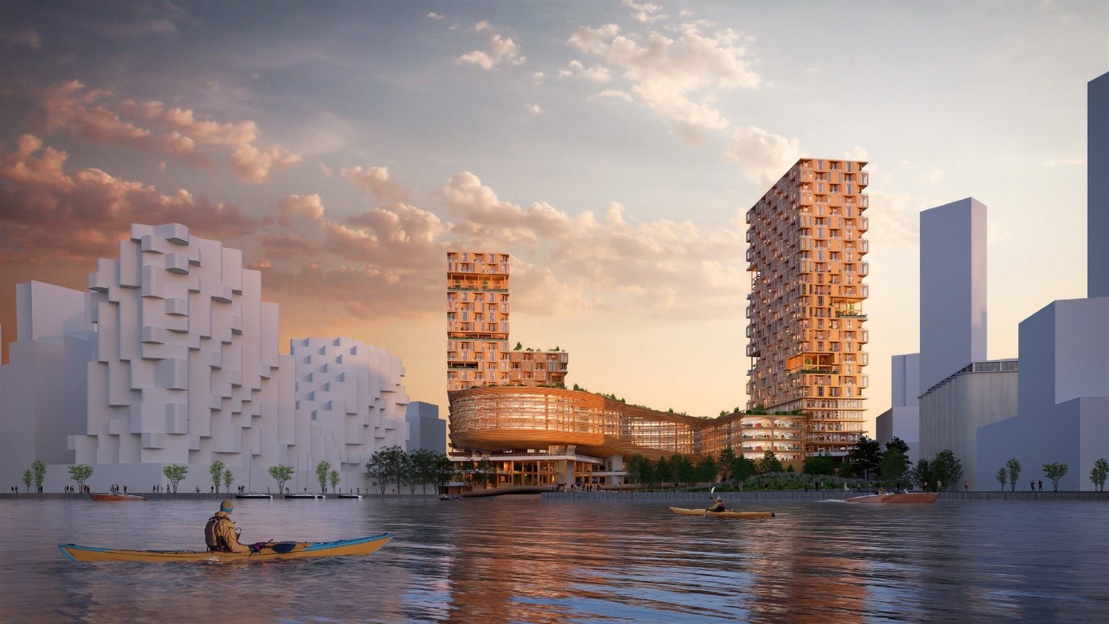 Alphabet's Sidewalk Labs by Snøhetta and Thomas Heatherwick: Mass-timber city - Sheet6