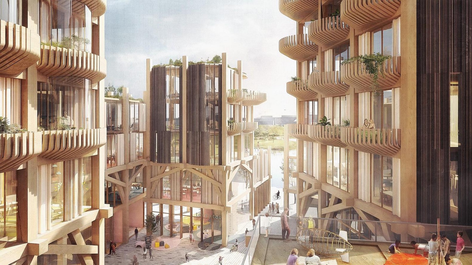 Alphabet's Sidewalk Labs by Snøhetta and Thomas Heatherwick: Mass-timber city - Sheet7