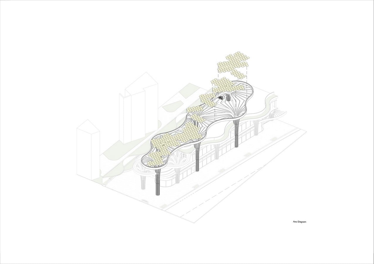Biophilic Marketplace Inspired by Shanghai's Forests designed by Koichi Takada Architects - Sheet8