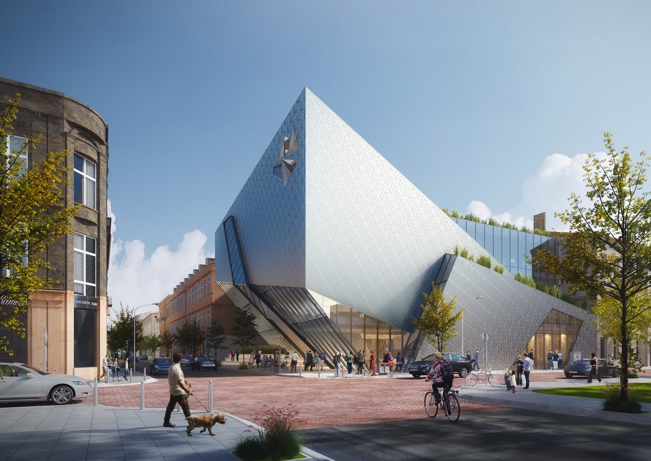 Łódź Architecture Center and Nexus21 revealed by Daniel Libeskind - Sheet4