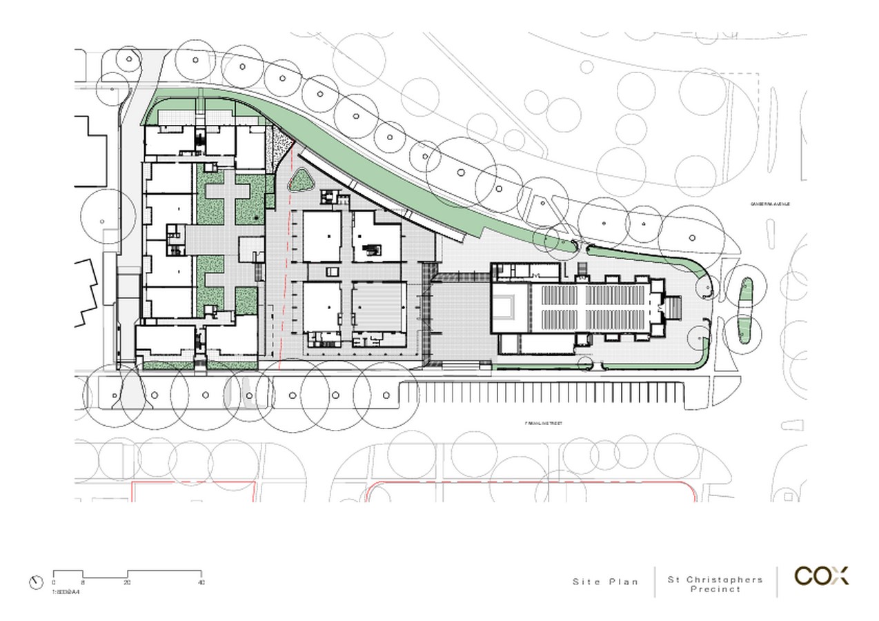 St Christopher's Cathedral Precinct by Cox Architecture - Sheet14