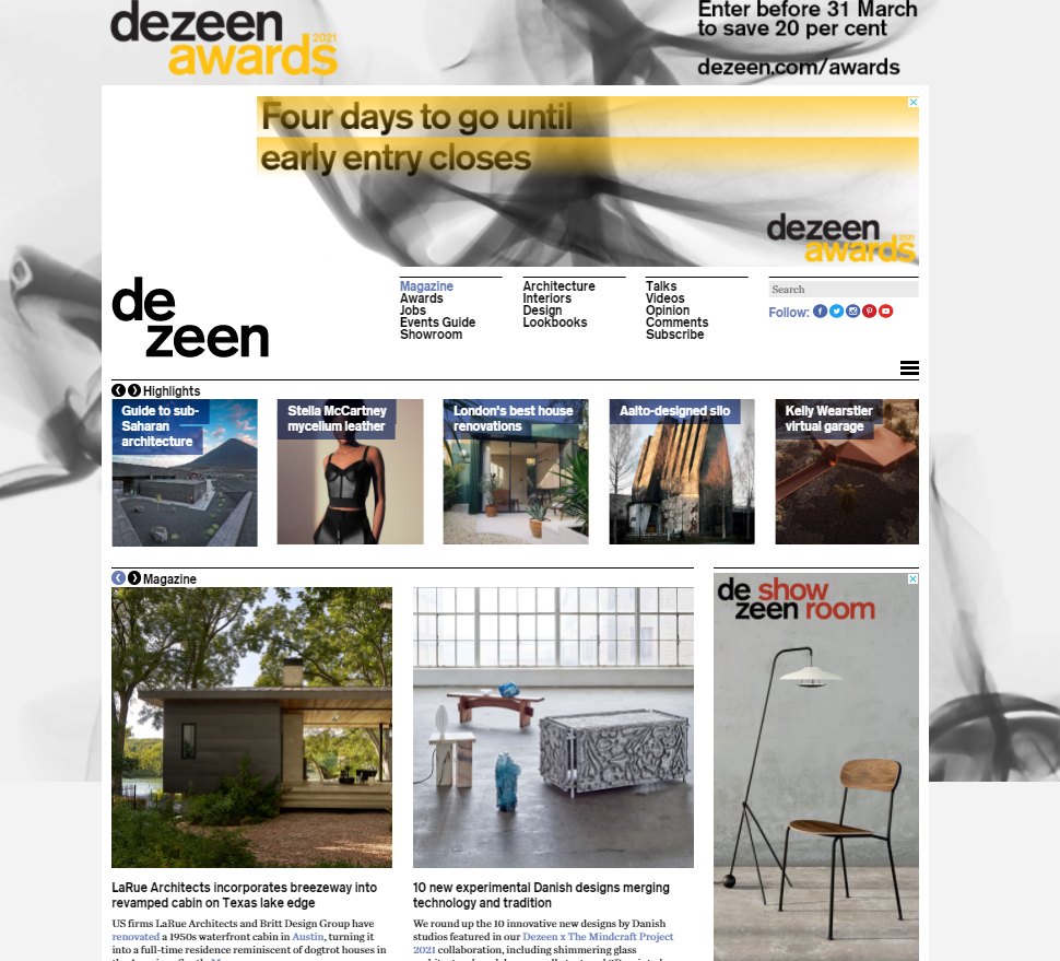 10 Magazines architects/designers must read to keep themselves updated - Sheet2