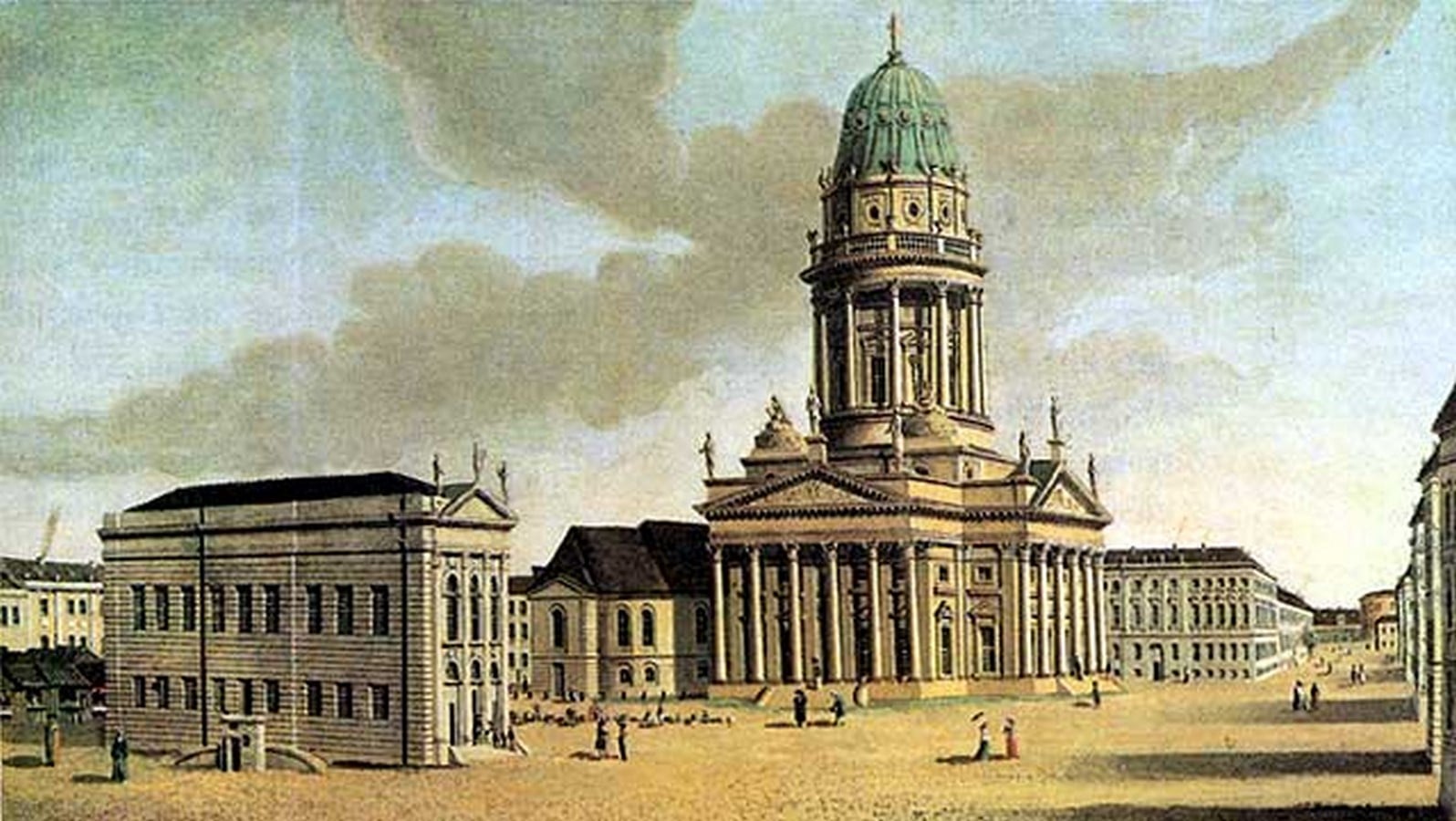 Konzerthaus by Karl Fr2iedrich Schinkel: Witness of Time - Sheet