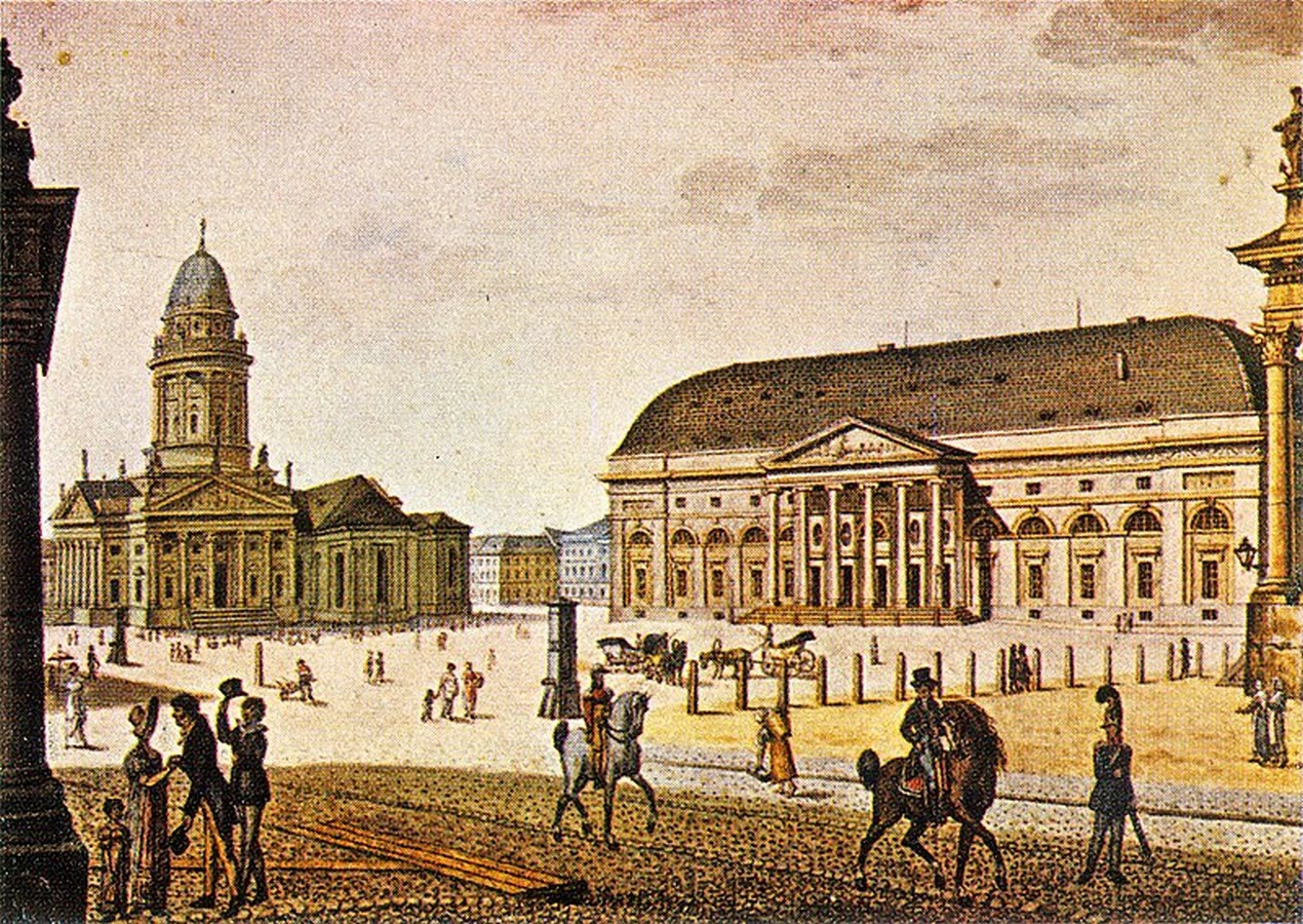 Konzerthaus by Karl Friedrich Schinkel: Witness of Time - Sheet3