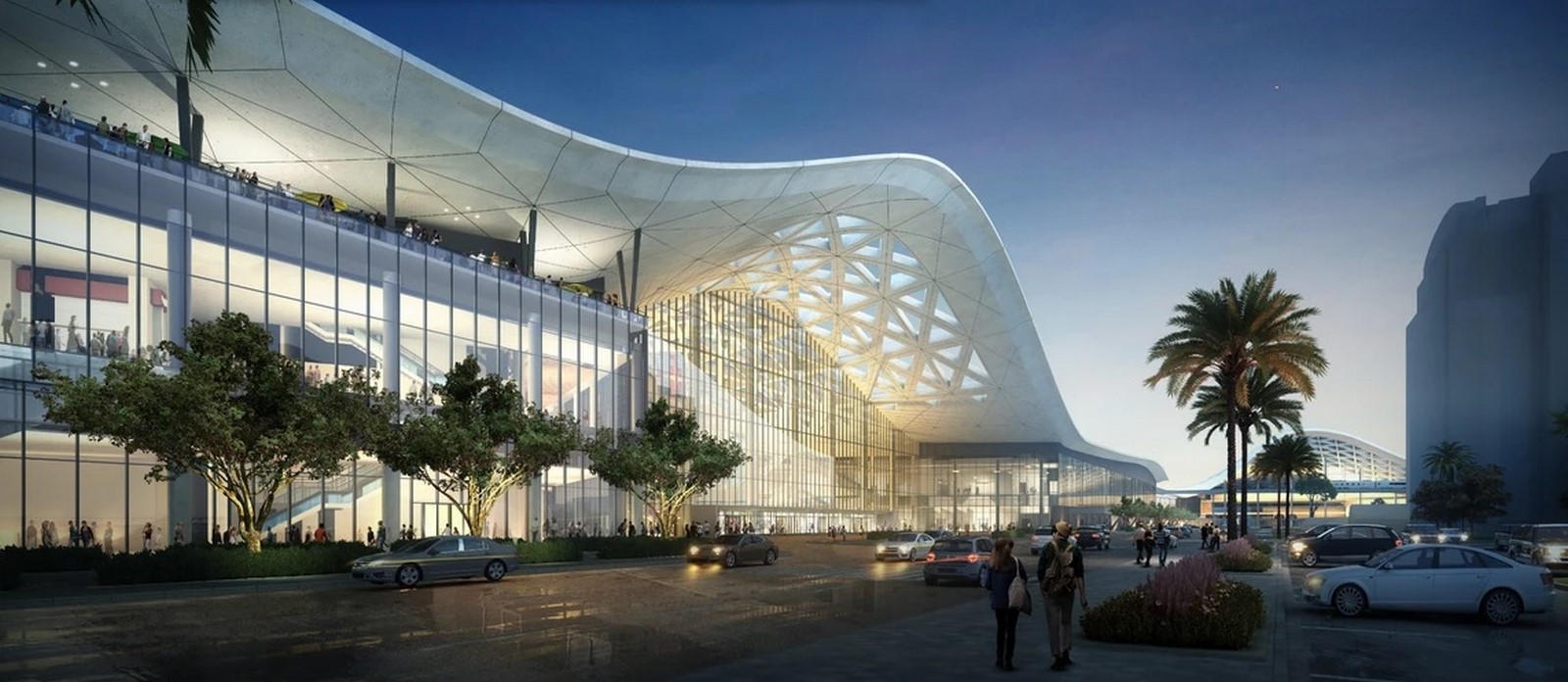 <span style="font-weight: 400;">TSK Architects - Las Vegas convention center © </span><a href="https://www.tska.com/"><span style="font-weight: 400;">tska.com/</span></a>