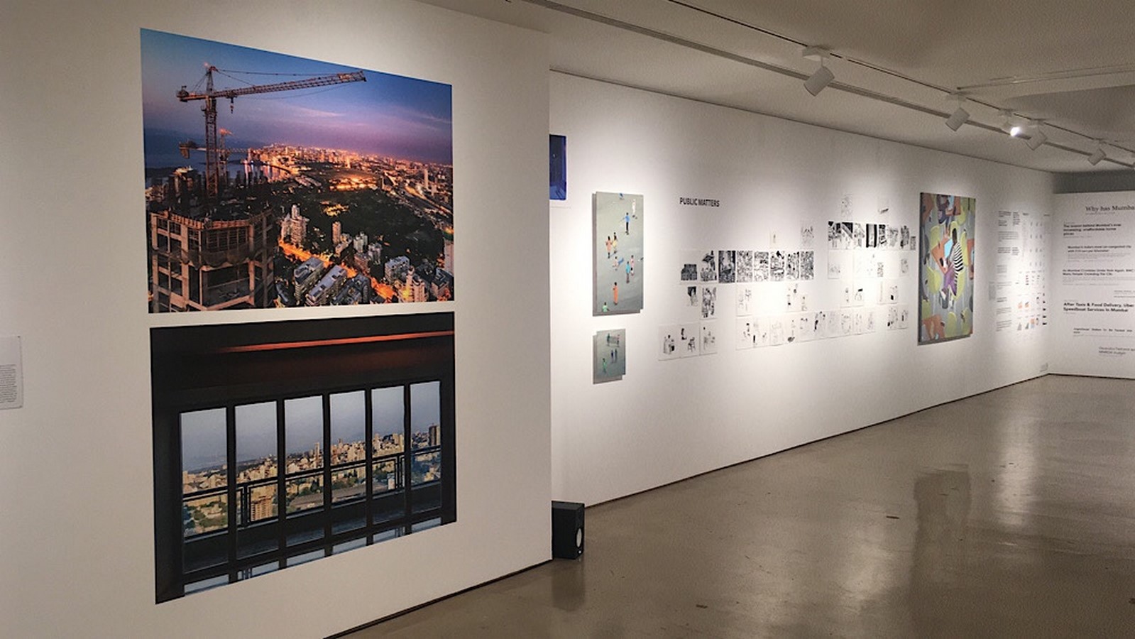 An overview of The Shifting city …city of arrivals and arrived-in [Exhibition] - Sheet3