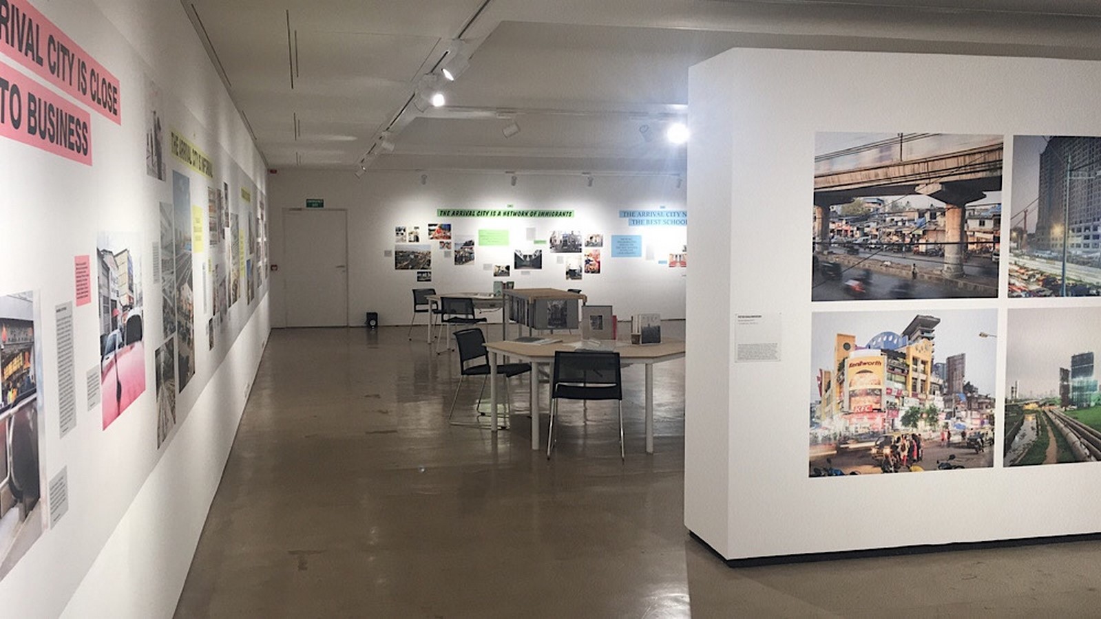 An overview of The Shifting city …city of arrivals and arrived-in [Exhibition] - Sheet4