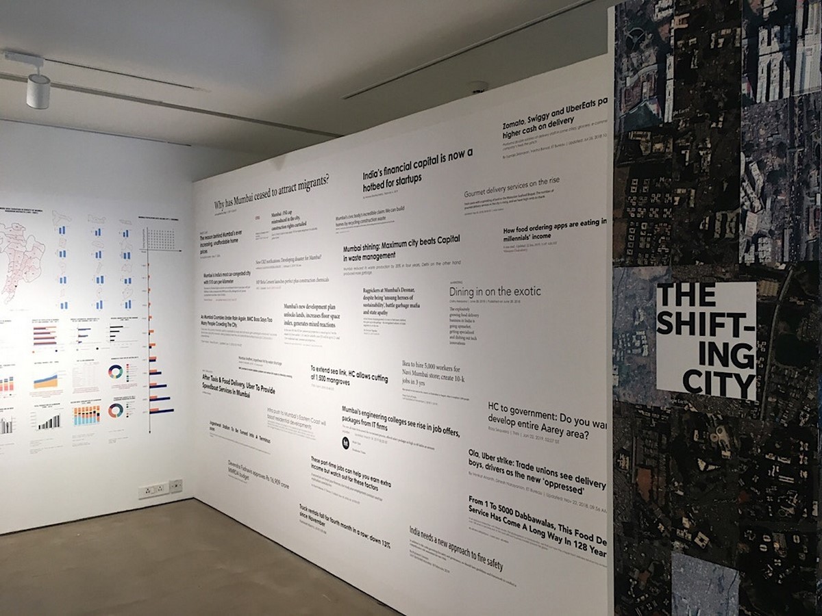 An overview of The Shifting city …city of arrivals and arrived-in [Exhibition] - Sheet5