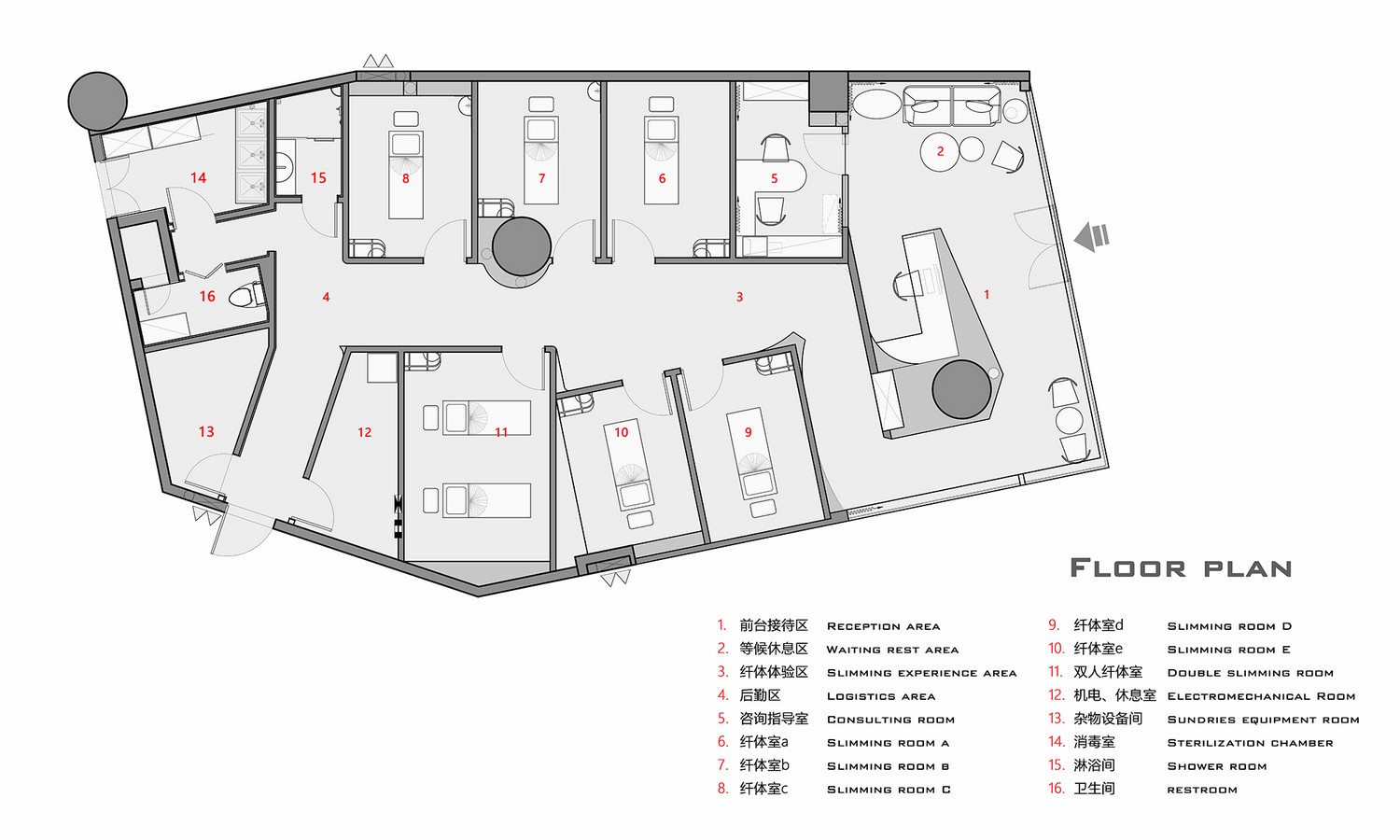 5107 CICI Beauty & Slimming Experience Store by Towodesign: Sheet 10