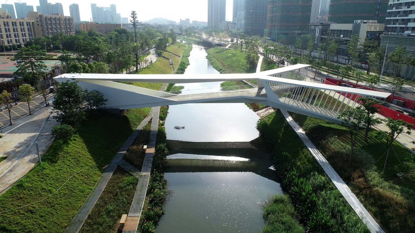 Pedestrian Bridge of Pingshan High School, China - SheetPedestrian Bridge of Pingshan High School, China - Sheet2
