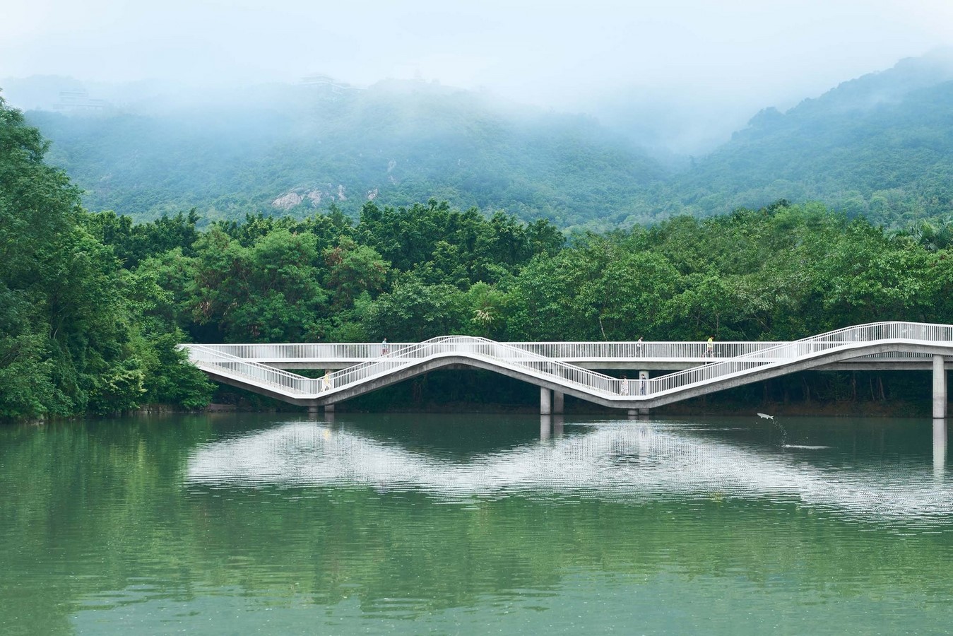 Xiaomeisha Split Bridge, China - Sheet1