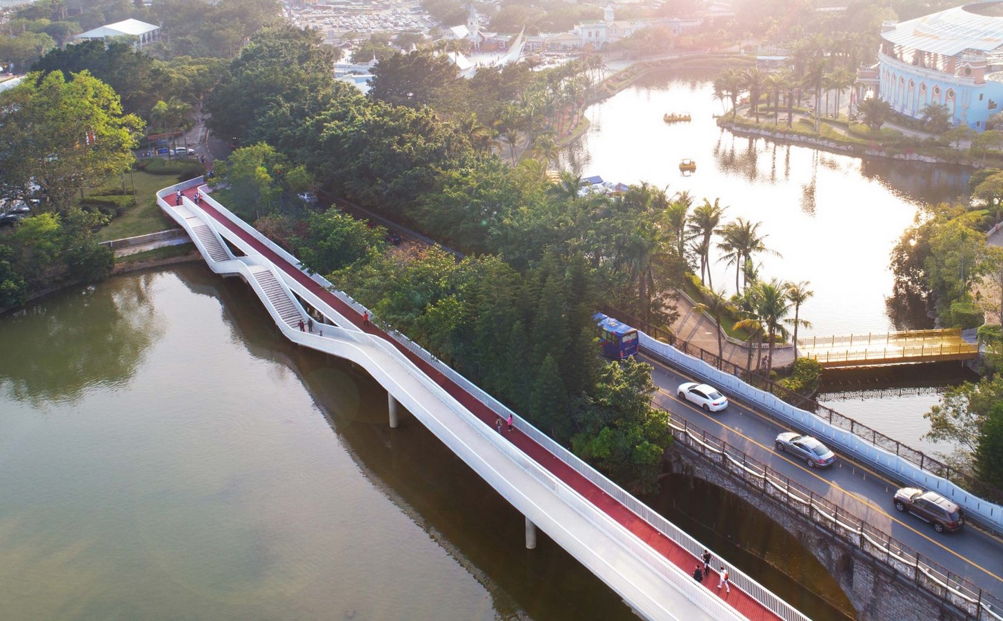 Xiaomeisha Split Bridge, China - Sheet2