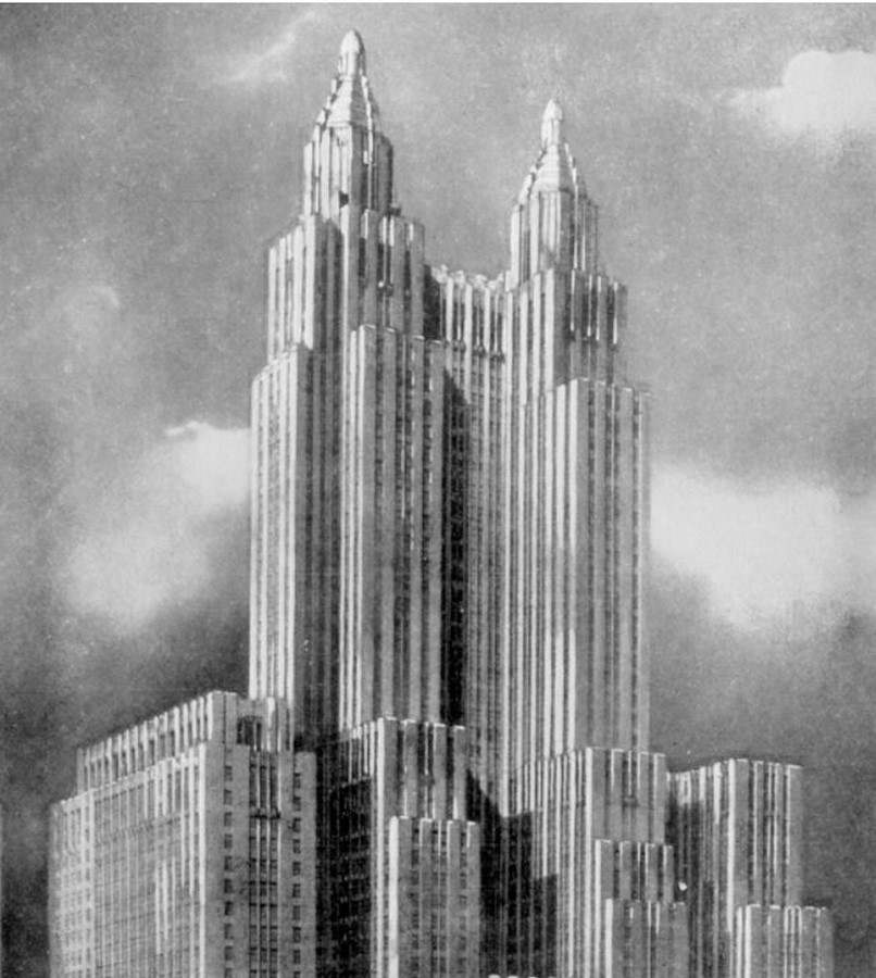 Waldorf Astoria Hotel by Schultze & Weaver: New York's grandest landmark hotel - Sheet4