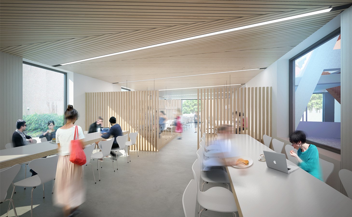 Florey Building, Queens College, Oxford by Avanti Architects - Sheet1
