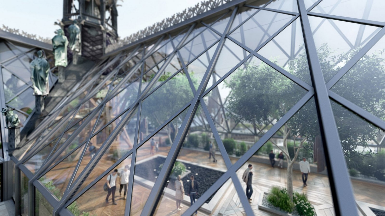 Reconstruction of Notre-Dame's spire by Miysis Studio - Sheet5