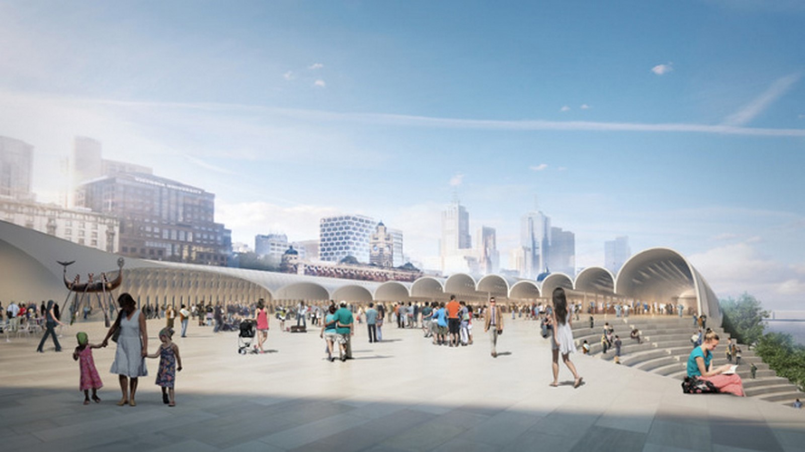 Flinders Street Station by Hassell, Herzog de Meuron, and Purcell Sheet5