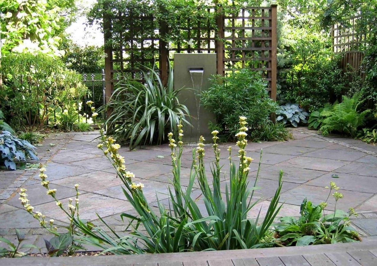 Backyard Design - Slate and Steel Design, Notting hill - Sheet1