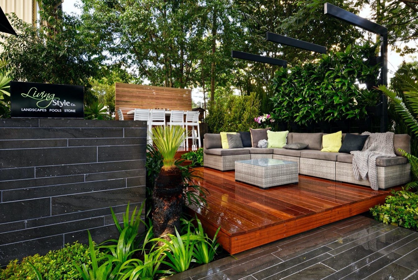 Backyard Design - Nambour Garden show, Australia - Sheet1