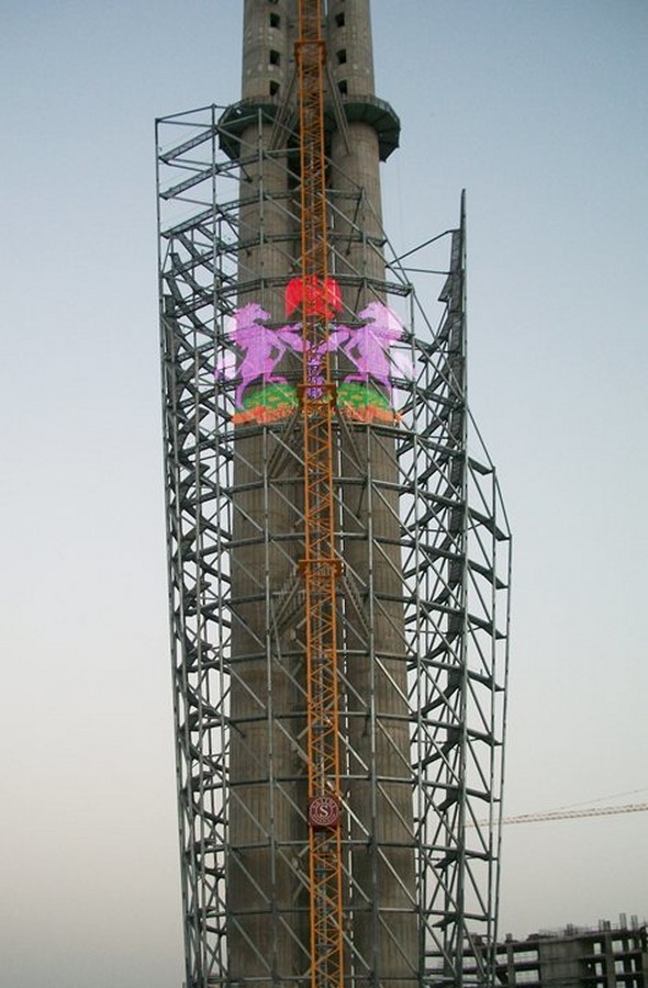 Nigerian Cultural Centre and Millenium Tower by Manfredi Nicoletti: Still Under construction - Sheet2